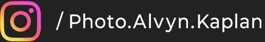 Image Instagram Photographe Alvyn Kaplan